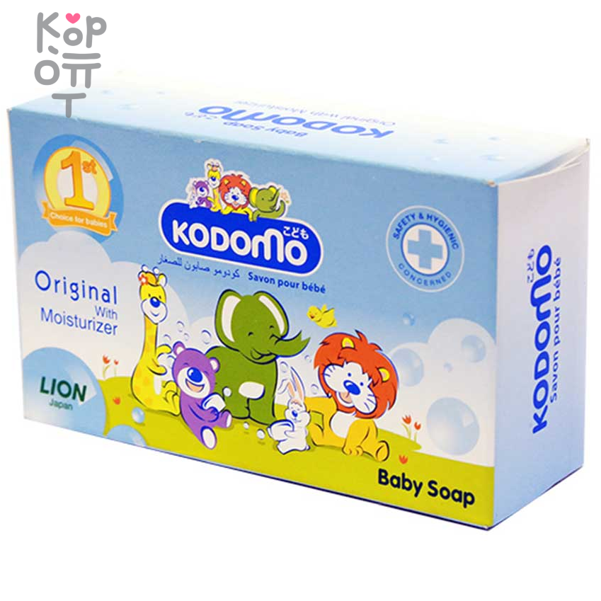 LION Kodomo - Мыло детское c увлажняющим кремом 75гр. купить недорого в магазине Корейские товары для всей семьи(КорОпт)