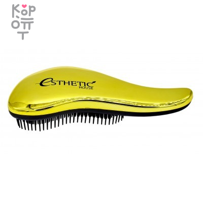 Esthetic House Hair Brush Gold - Расческа для волос золотая купить недорого в магазине Корейские товары для всей семьи(КорОпт)