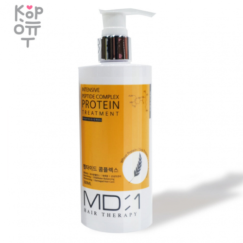 Med B MD:1 INTENSIVE PEPTIDE COMPLEX PROTEIN TREATMENT 300ml— Протеиновый кондиционер для волос с пептидным комплексом 300мл.