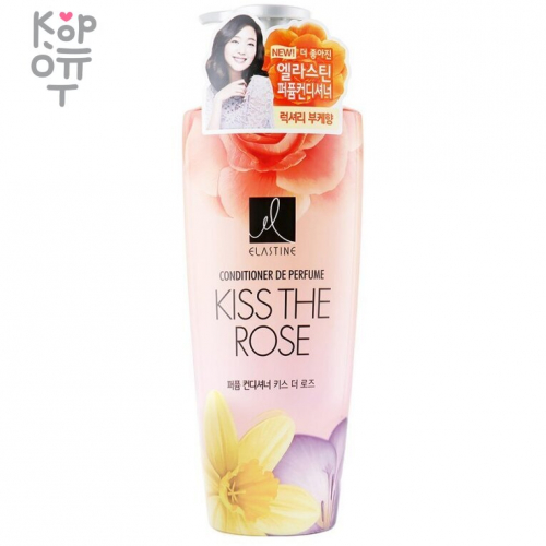 Elastine Conditioner De Perfume Kiss The Rose - Парфюмированный кондиционер для всех типов волос 600мл