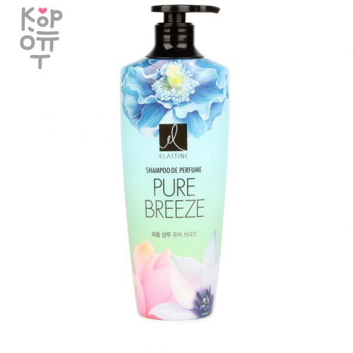 Elastine Shampoo De Perfume Pure Breeze - Парфюмированный шампунь для всех типов волос 600мл