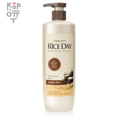 CJ LION Rice Day - Шампунь для поврежденных волос, 550мл. купить недорого в магазине Корейские товары для всей семьи(КорОпт)