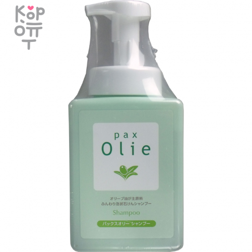 Pax Olie Натуральный шампунь на основе оливкового масла, 550мл.