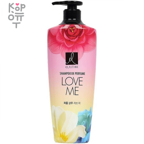 Elastine Shampoo De Perfume Love Me - Парфюмированный шампунь для всех типов волос 600мл