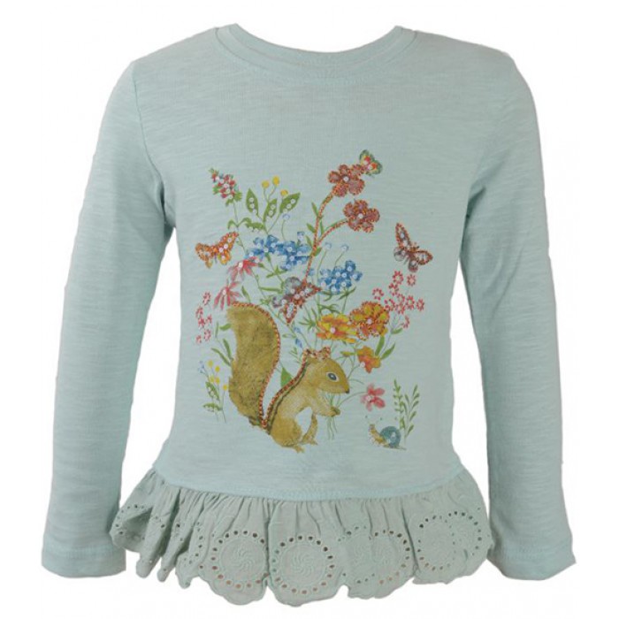 2909-002 Туника для девочек Cichlid