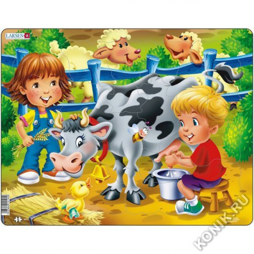BM5 - Дети на ферме. Корова