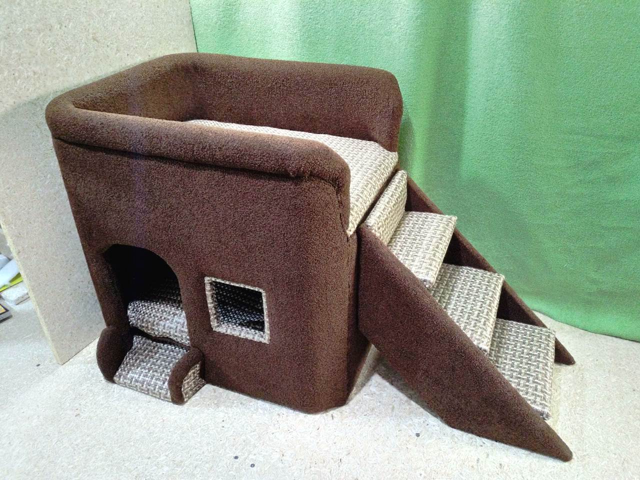 Домик лестница для собаки