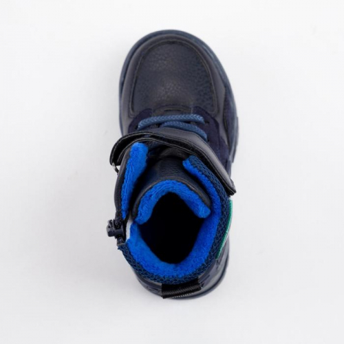 Ботинки детские, цвет тёмно-синий, размер 25