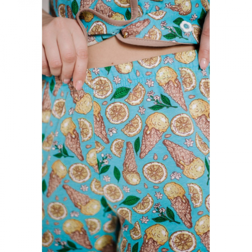 Женская пижама ЖП 061 (принт мороженое)