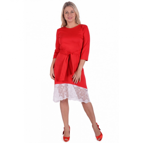 Платье П 740 (красный)