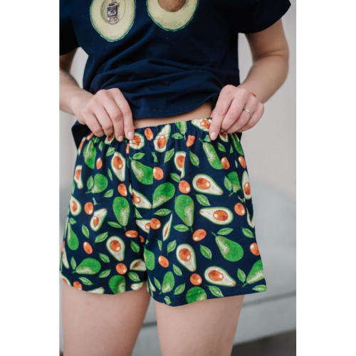 Женская пижама ЖП 022/5 (принт авокадо в очках)