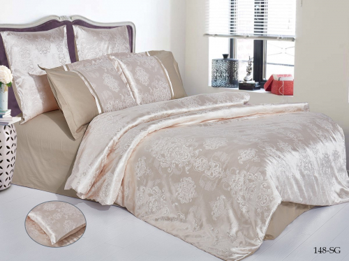 КПБ Satin jacquard 148 (cl-202980-gr)