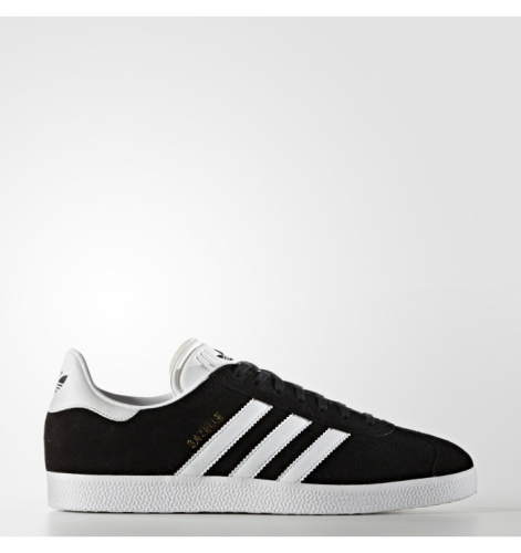 Кроссовки мужские GAZELLE             CBLACK/WHITE/GOLDMT, Adidas