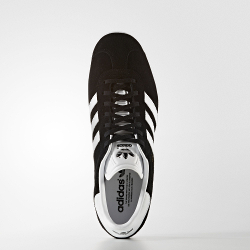 Кроссовки мужские GAZELLE             CBLACK/WHITE/GOLDMT, Adidas