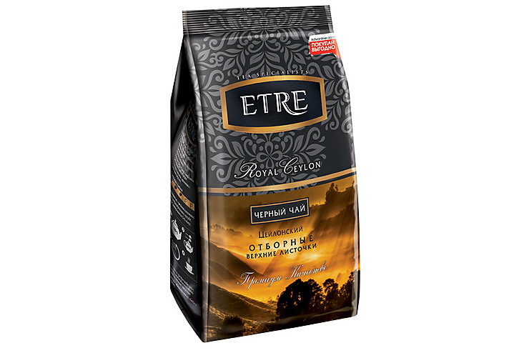 «ETRE», чай Royal Ceylon черный цейлонский листовой, 200 г