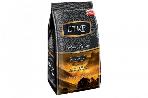 «ETRE», чай Royal Ceylon черный цейлонский листовой, 200 г