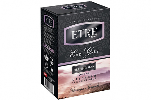 «ETRE», чай Earl Grey черный листовой с бергамотом, 100 г
