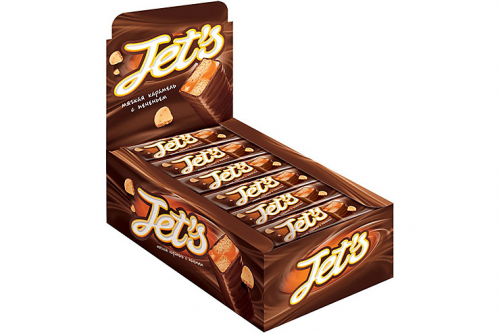 Батончик Jet`s, 42 г (упаковка 18 шт)