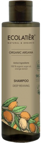 ECL GREEN Arganа oil/2613/ Шампунь для волос Глубокое восстановление , 250 мл