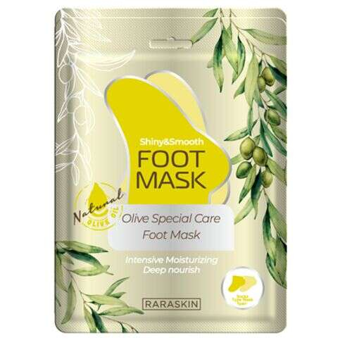 Rara Skin Питательная маска для ног с оливой Olive Special Care Foot Mask