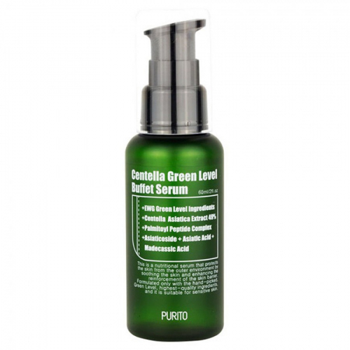 Purito Многофункциональная сыворотка с центеллой Centella Green Level Buffet Serum