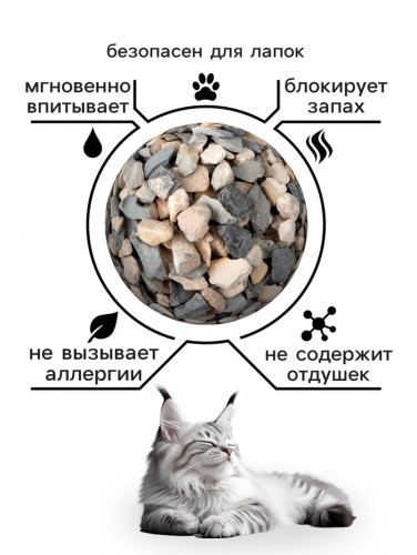 Наполнитель минеральный впитывающий 