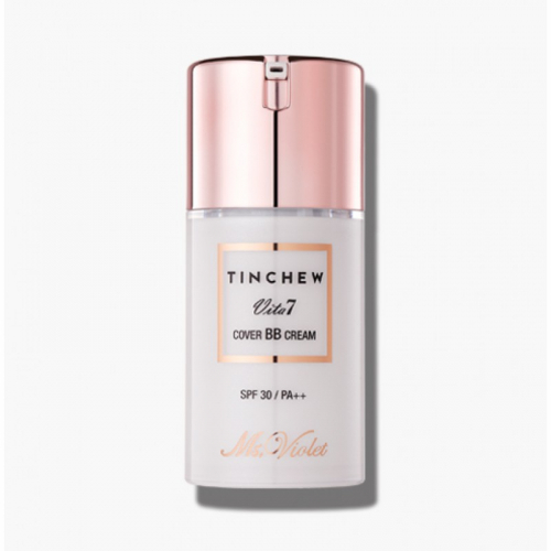 Tinchew Vita 7 Cover BB Cream SPF30/PA++ - Матирующий витаминизированный ВВ крем 40мл