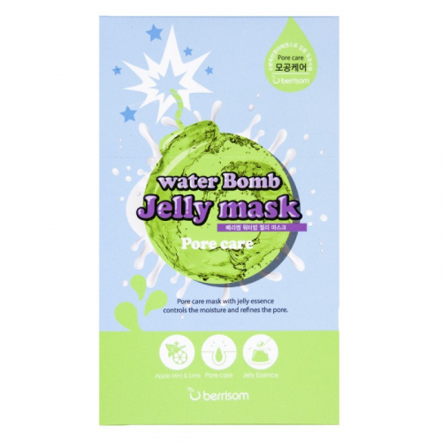 (1 шт.) B Water Bomb Jelly Mask Pore Care - Очищающая и сужающая поры маска с эссенцией желе 33мл