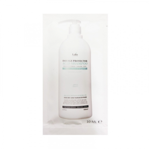 La'dor Damage Protector Acid Shampoo - Шампунь с коллагеном и аргановым маслом 10мл