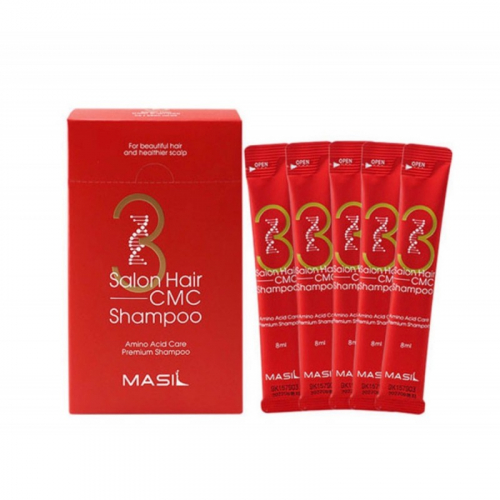 (Упаковка) Masil 3 Salon Hair CMC Shampoo - Профессиональный шампунь с аминокислотами 8мл x 20шт.