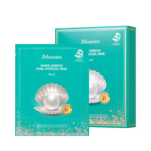 JMsolution Гидрогелевая маска с экстрактом жемчуга Marine Luminous Pearl Hydrogel Mask Pearl