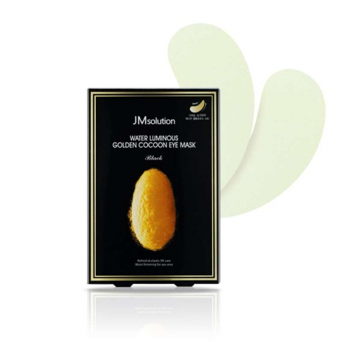 Jmsolution Патчи с золотым шелкопрядом Water Luminous Golden Cocoon Eye Mask