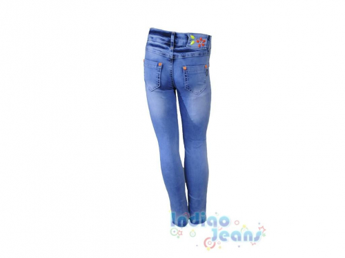  Облегченные джинсы для девочек, арт. I31453