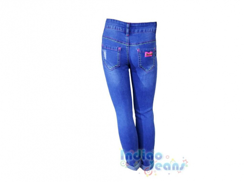  Облегченные джинсы для девочек, арт. I33736