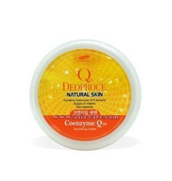 Питательный крем для лица и тела с Коэнзим Q10 Natural Skin Coenzyme Q10 nourishing cream, 100гр