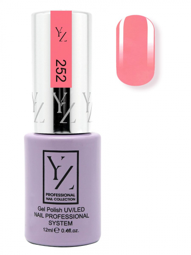 N0252 – гель-лак UV/LED YZ NAIL PROFESSIONAL (розовый персик)