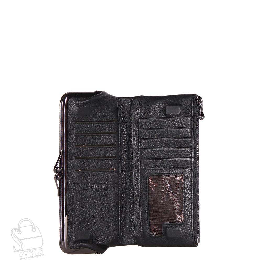 Женский кошелек 3991-1806 black Vermari