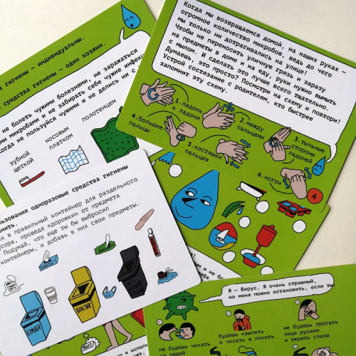 Карточки Гигиены для детей