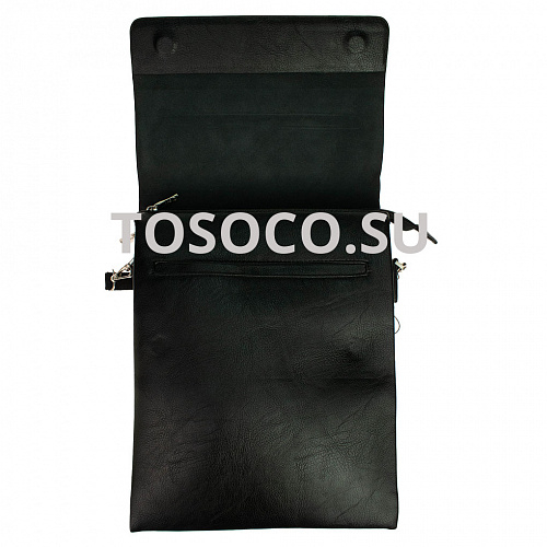 385-5 black сумка Bradford натуральная кожа и экокожа 35x27x7