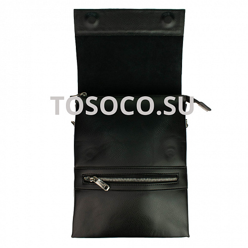 7889-3 black сумка Bradford натуральная кожа и экокожа 28x24x7