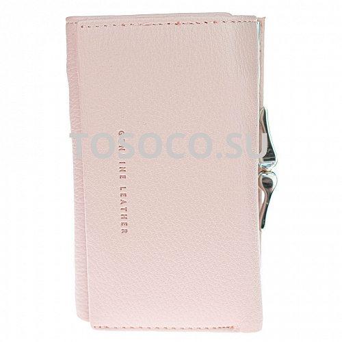 06 8830d-4 pink кошелек Futlani натуральная кожа и экокожа 9х13х2