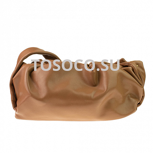 842-1 brown сумка экокожа 13х30x11