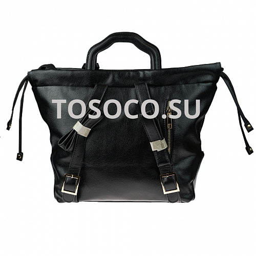xl-1941 black сумка-рюкзак экокожа 30х30х17