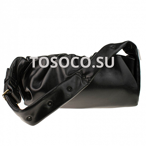 842-1 black сумка экокожа 13х30x11