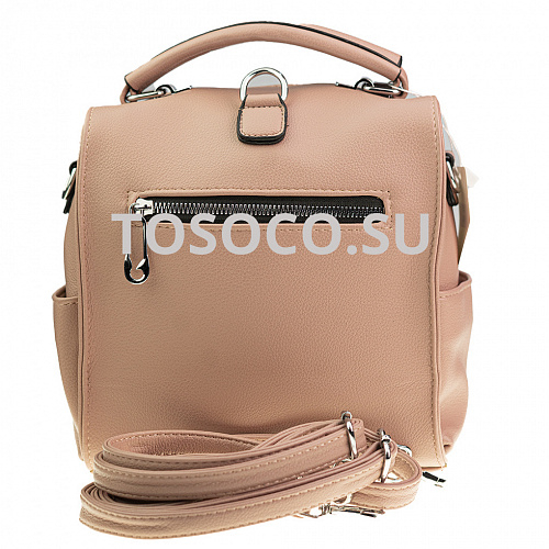 k22 pink сумка-рюкзак экокожа 30х20х8