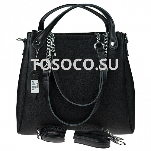 8130-802 black сумка экокожа 27х22х11