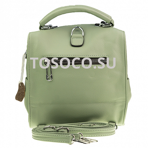 k22 green сумка-рюкзак экокожа 30х20х8