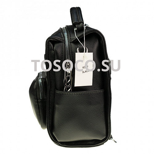 k22 black сумка-рюкзак экокожа 30х20х8