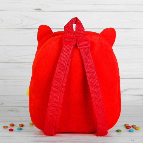 Мягкий рюкзак «Сова», цветные крылышки, цвета МИКС