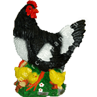 Фигура Курица с цыплятами 12236